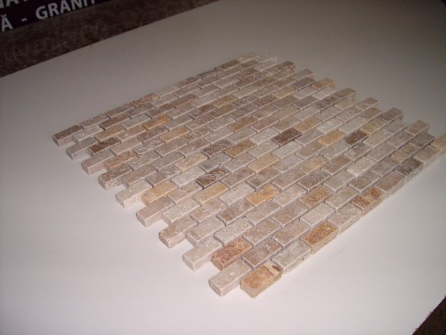 mozaic pe plasa  mixt lustruit 32x15x1.2cm30x30